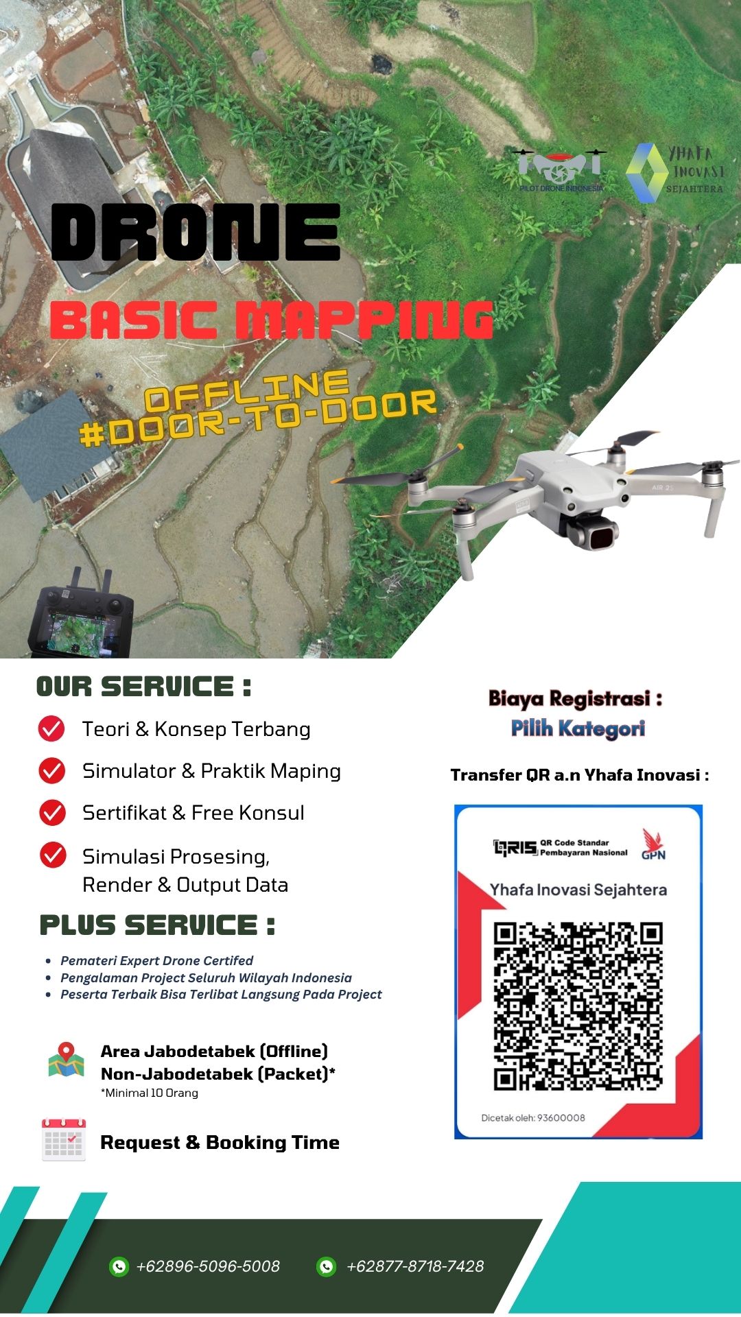Poster Pelatihan Drone